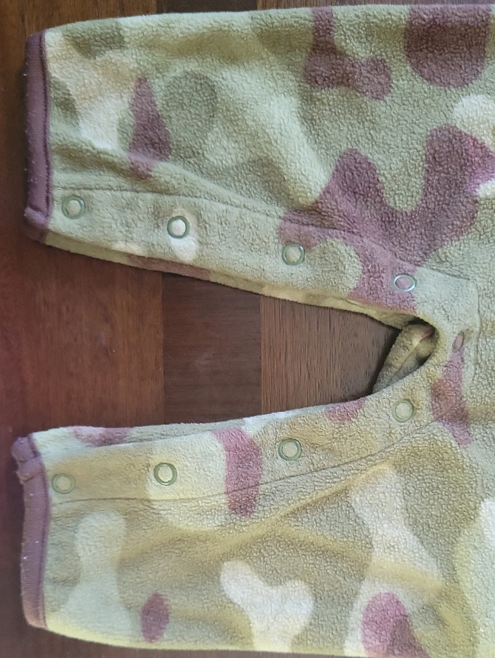 Camo Fleece Suit For Infants
